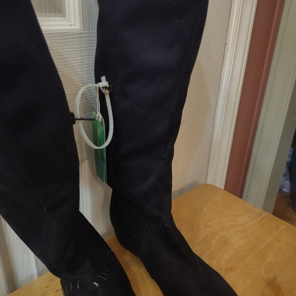NWT Solesenseability Woman's Black Boots 6 1/2 - Picture 2 of 6